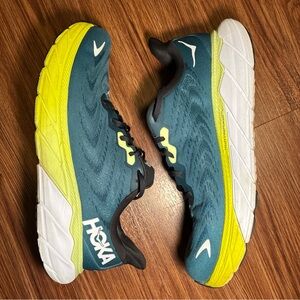 Hoka One Arahi 6 Mens’s Size 12.5D ‘Graphite/Coral’Running Shoes No Box